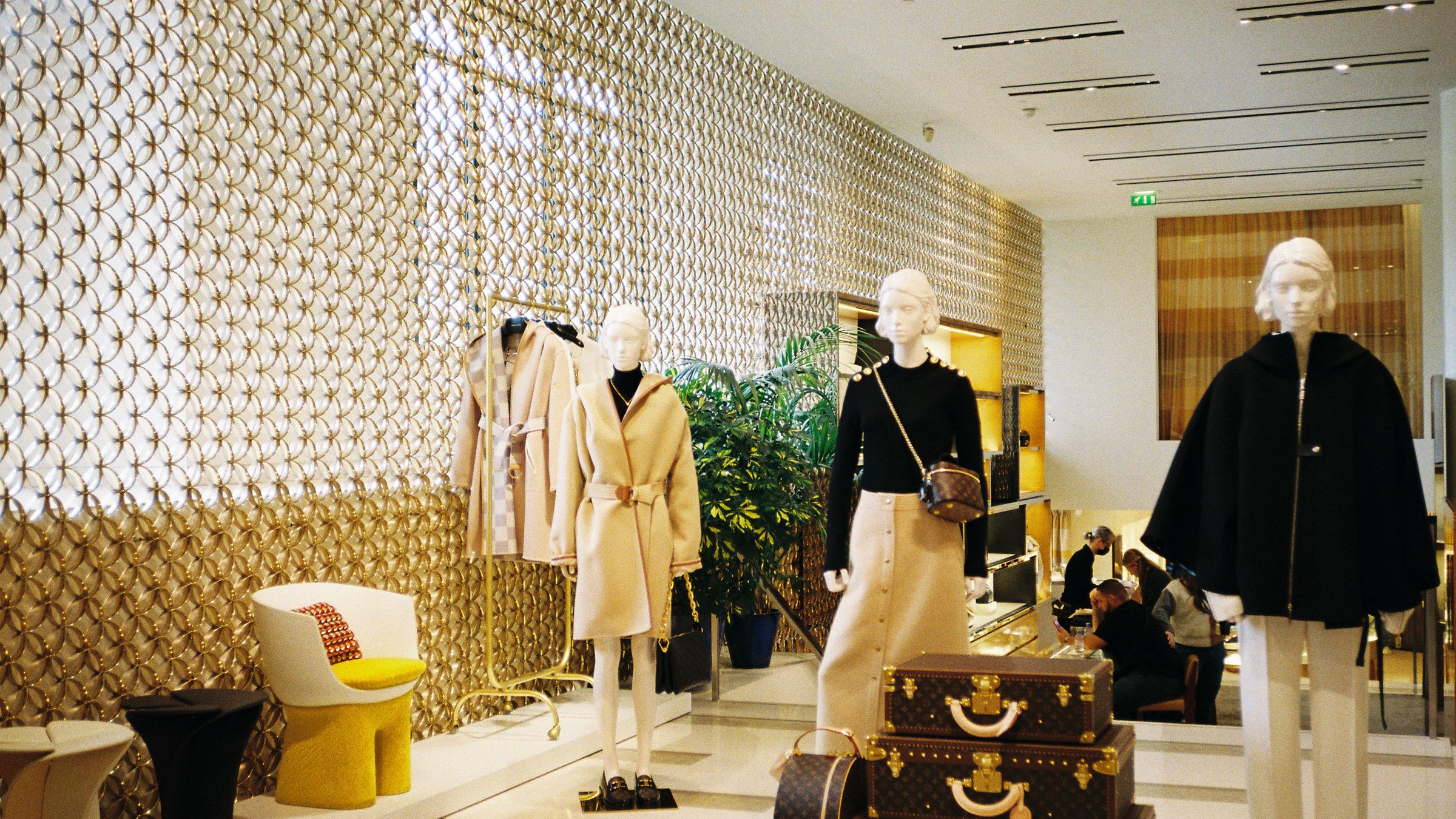 Interior of a fashion boutique