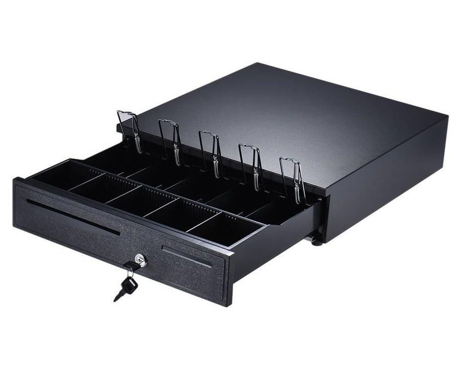 POS Cash Drawer, 5 Note 4 Coin, RJ11