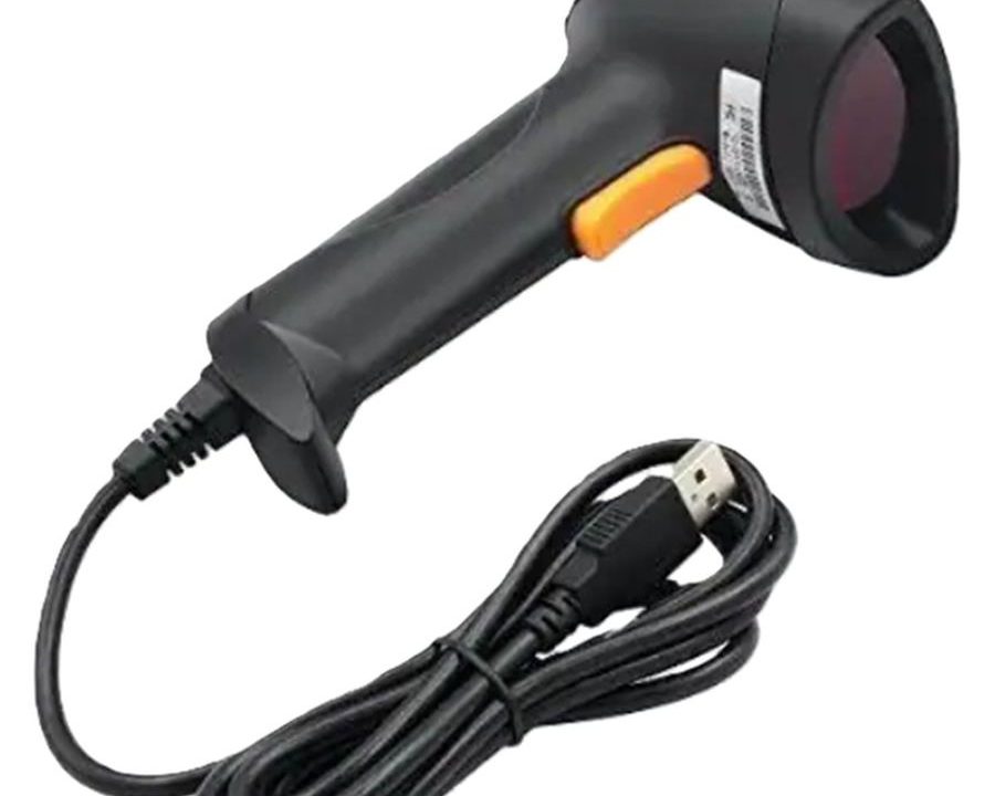 Handheld Laser Barcode Scanner, USB Wired