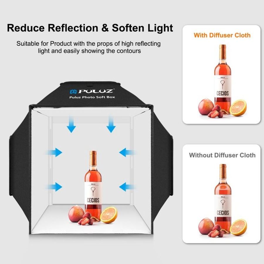 PULUZ 40 cm LED Photo Light Box