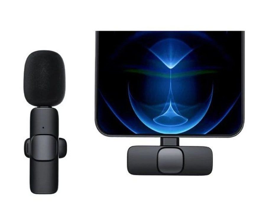 Wireless Lapel Microphone for Phones, USB-C