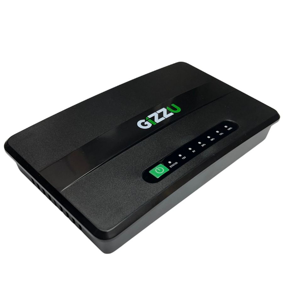 Gizzu Mini DC UPS for Wi-Fi Router, 38 Wh