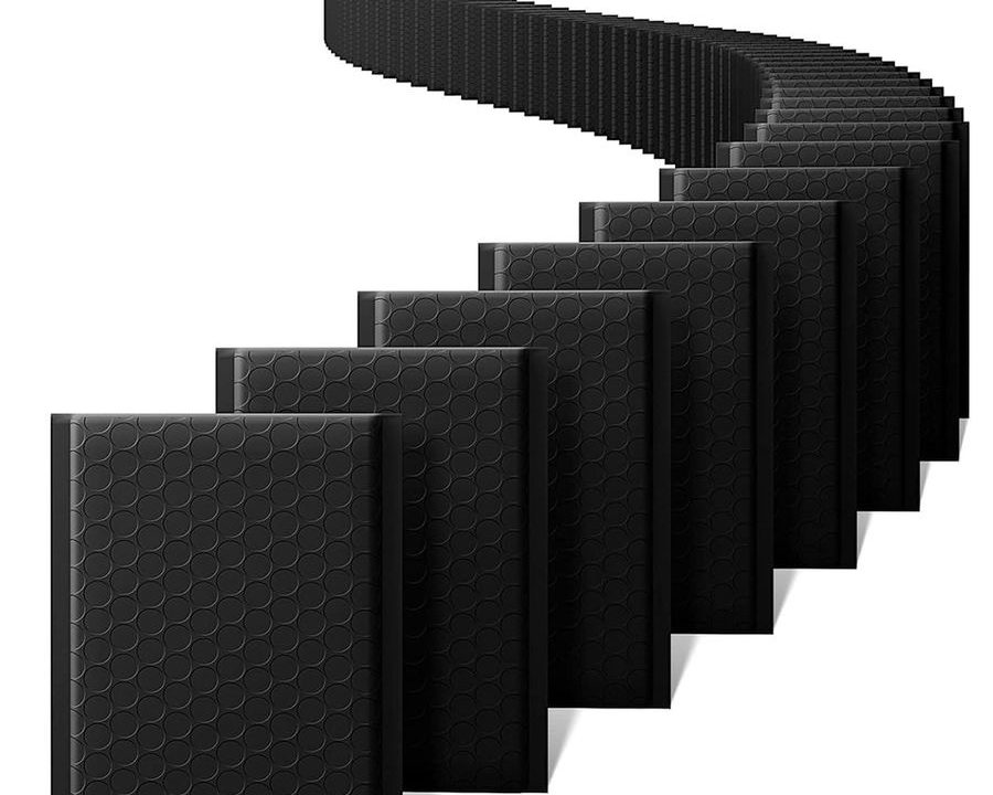Black Bubble Mailers (50)