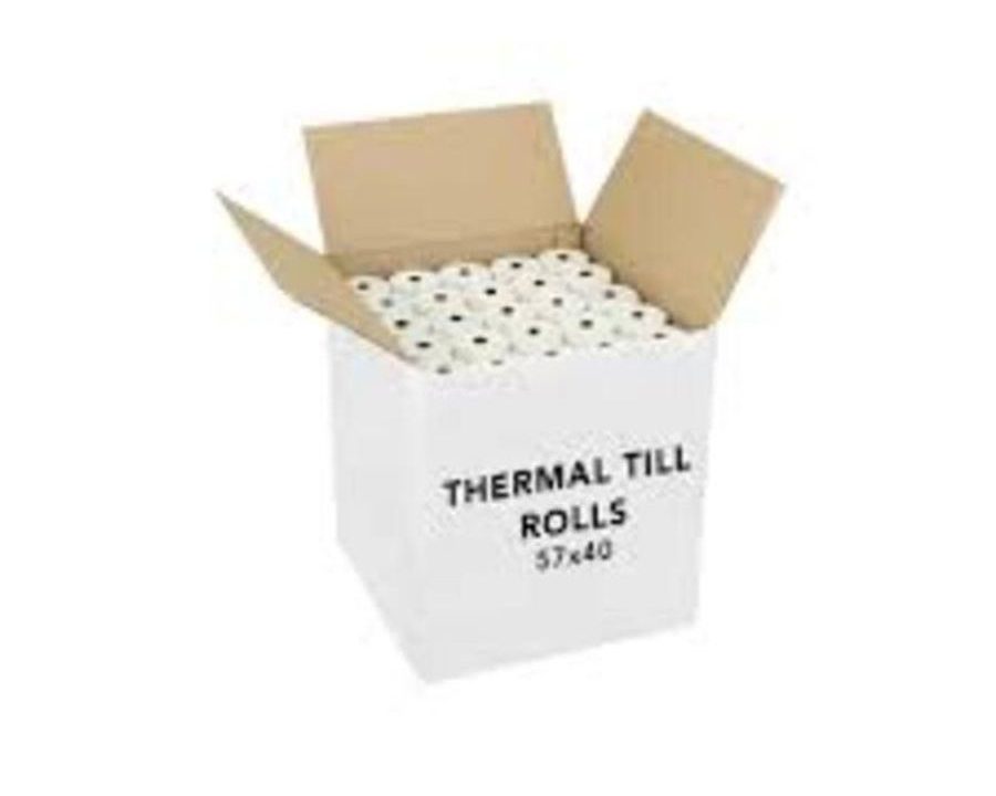 Card Machine Rolls, 57 × 40 mm (Box of 100)