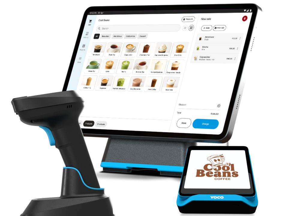 Yoco Counter + Barcode Scanner Bundle